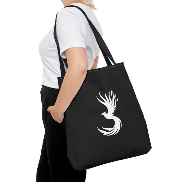 Phoenix Rising - Black Tote Bag - Image 7