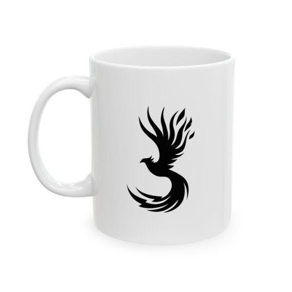 Phoenix Rising - White Mug, (11oz, 15oz)