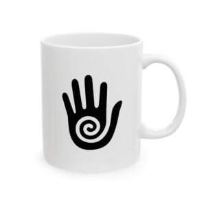 Healing Hand - White Mug, (11oz, 15oz)